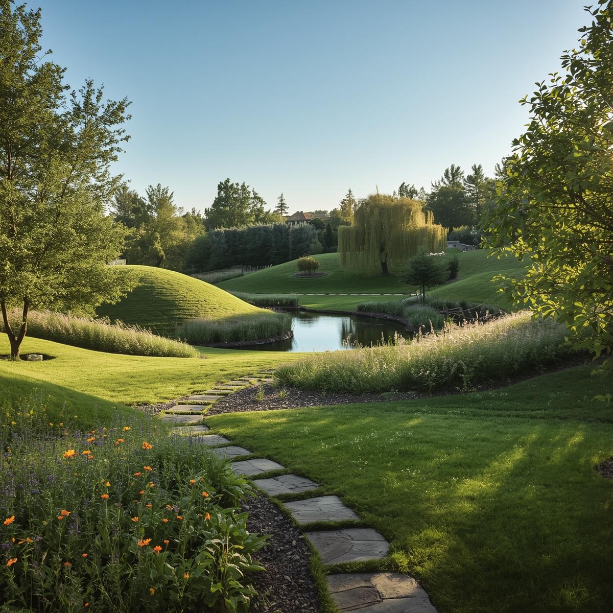 Landscape design feature