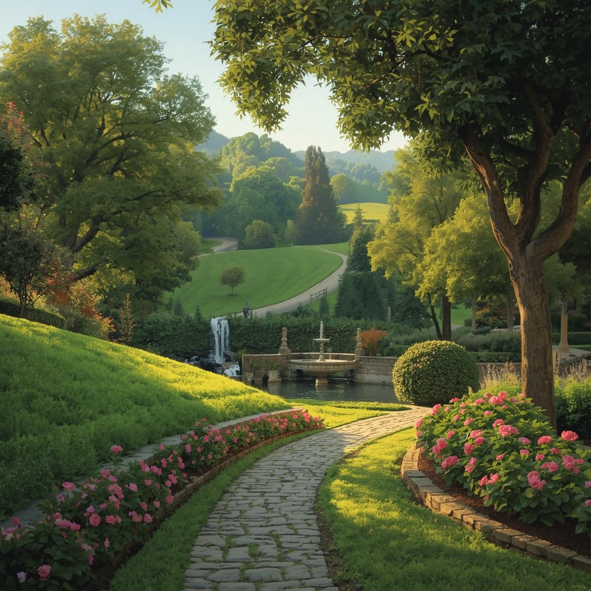 Custom landscape design